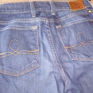 LUCKY BRAND Jeans Blue Sofia Straight Leg Sz 6/28